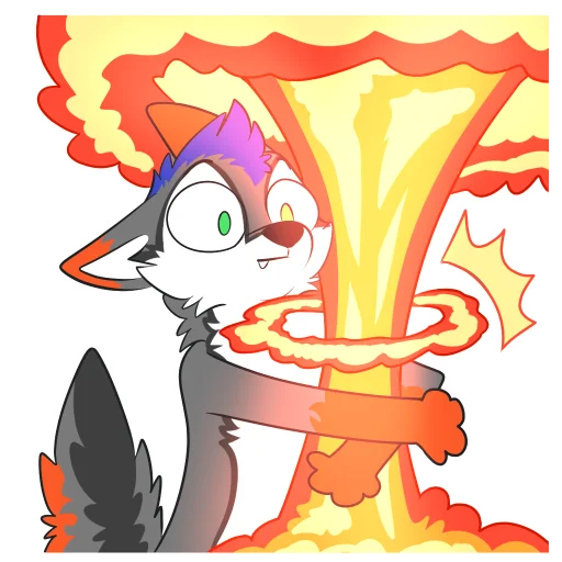 🫂 Стикер «Kylur Firefox» для Telegram