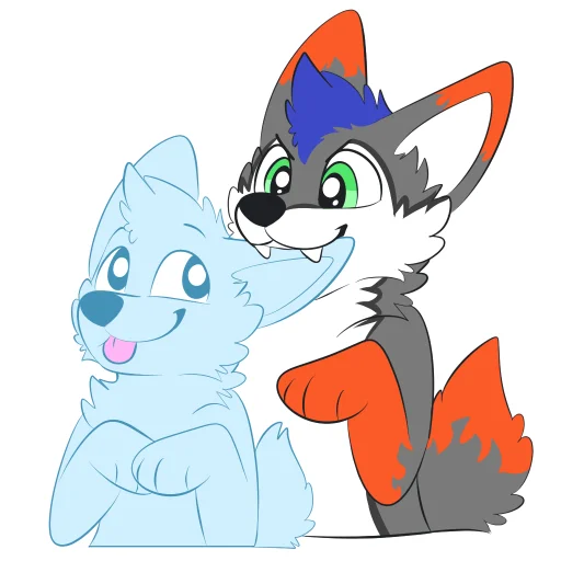 🍖 Стикер «Kylur Firefox» для Telegram