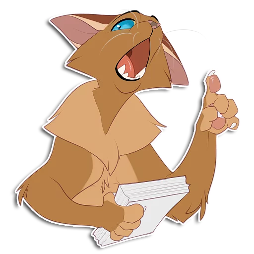 👆 Стикер «Kyanderpack» для Telegram