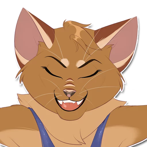 💨 Стикер «Kyanderpack» для Telegram