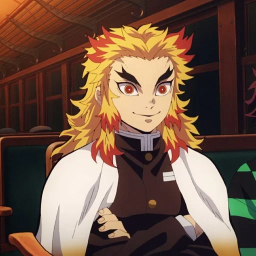 🔥 Стикер «Kyojuro Rengoku» для Telegram