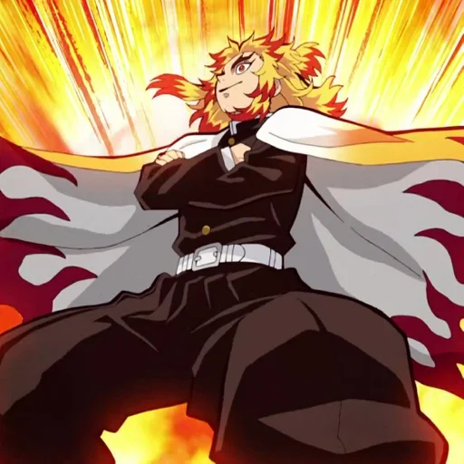 🔥 Стикер «Kyojuro Rengoku» для Telegram