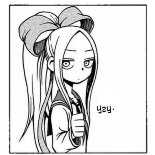 👍 Стикер «Fudatsuki no Kyoko chan» для Telegram