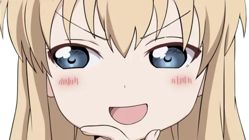 😏 Стикер «Kyoko Kirigiri» для Telegram