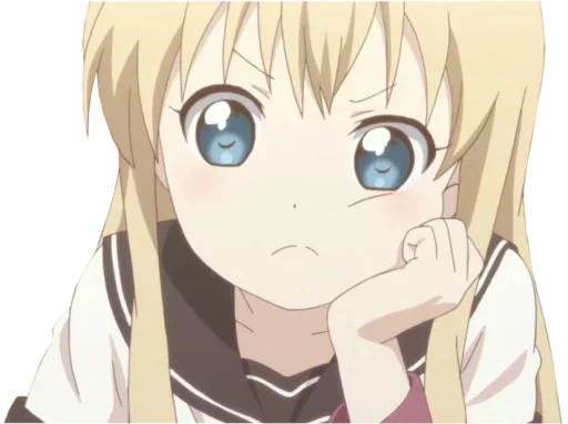 😗 Стикер «Kyoko Kirigiri» для Telegram