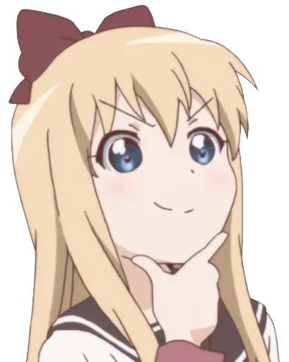 🤔 Стикер «Kyoko Kirigiri» для Telegram