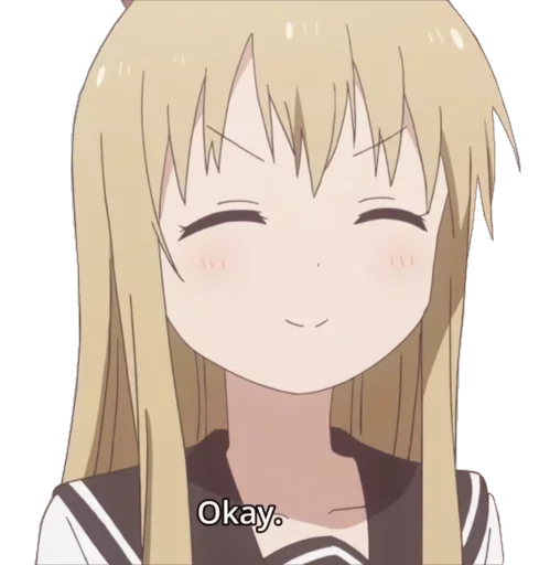 ☺ Стикер «Kyoko Kirigiri» для Telegram