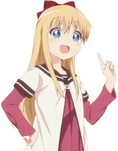 🤗 Стикер «Kyoko Kirigiri» для Telegram
