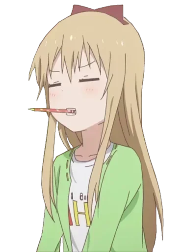 😑 Стикер «Kyoko Kirigiri» для Telegram