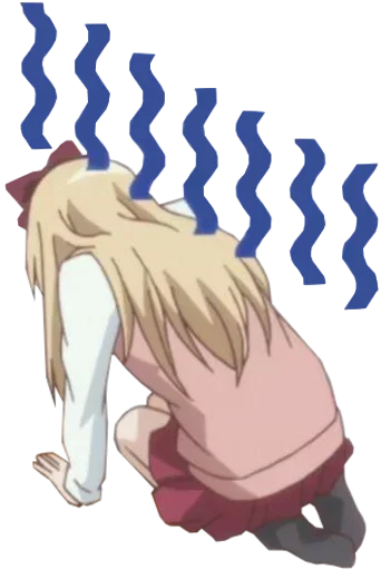 😰 Стикер «Kyoko Kirigiri» для Telegram