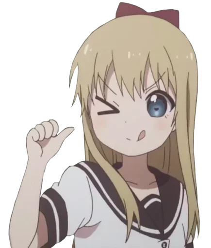 😋 Стикер «Kyoko Kirigiri» для Telegram
