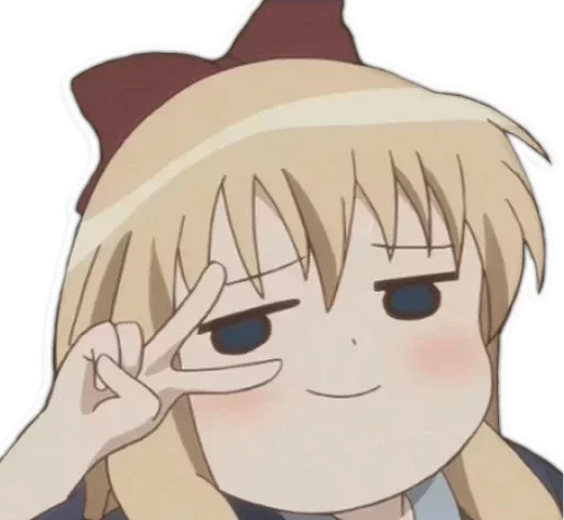 ✌ Стикер «Kyoko Kirigiri» для Telegram
