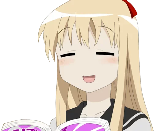 😑 Стикер «Kyoko Kirigiri» для Telegram