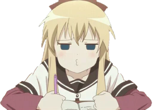 😚 Стикер «Kyoko Kirigiri» для Telegram