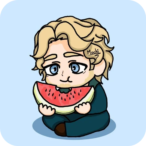 ❤ Стикер «Керли» для Telegram