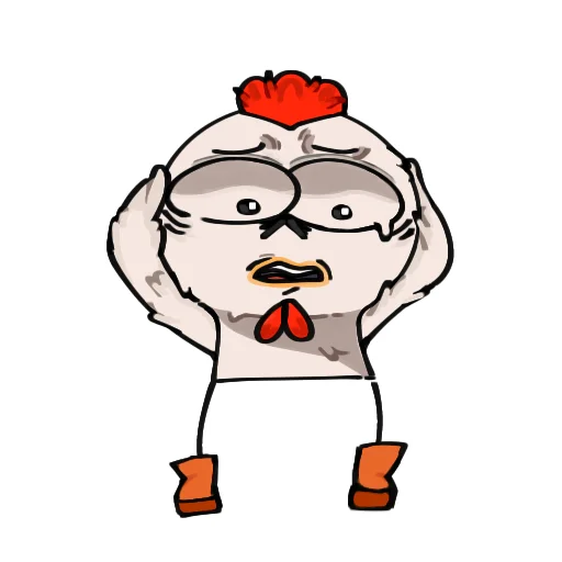 😰 Стикер «Куранча» для Telegram