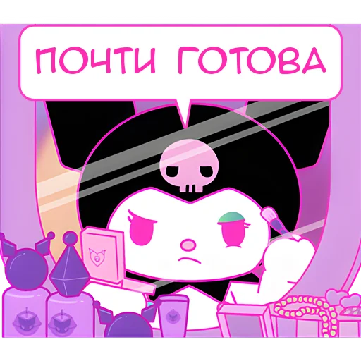👌 Стикер «Куроми» для Telegram