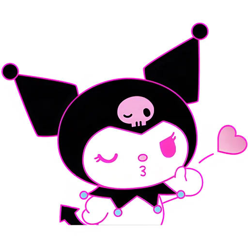 😘 Стикер «Куроми» для Telegram