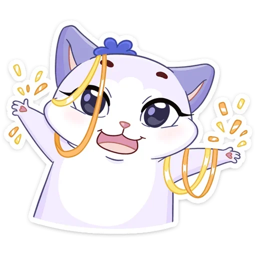 🥳 Стикер «Кусалочка» для Telegram