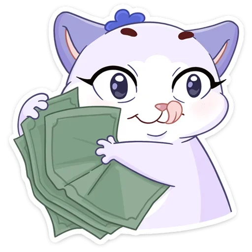 😋 Стикер «Кусалочка» для Telegram
