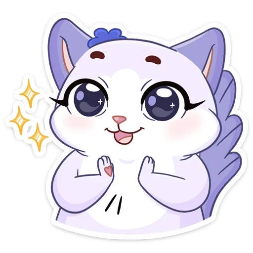 🤩 Стикер «Кусалочка» для Telegram