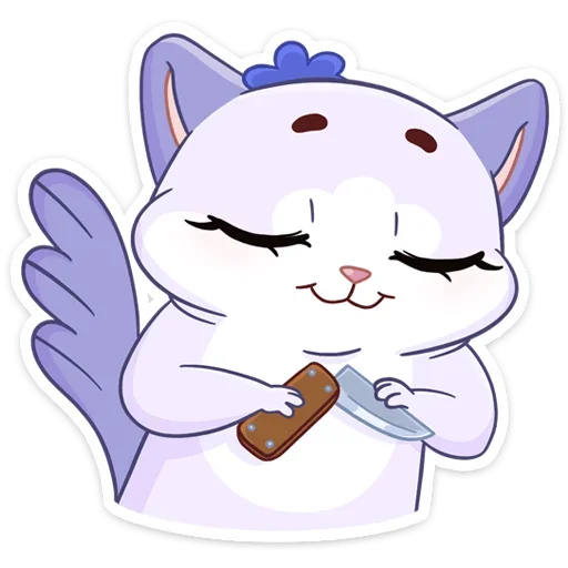 🔪 Стикер «Кусалочка» для Telegram