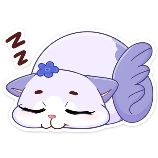 😴 Стикер «Кусалочка» для Telegram