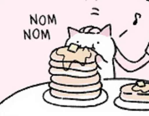 🍔 Стикер «Kyuu Chan» для Telegram