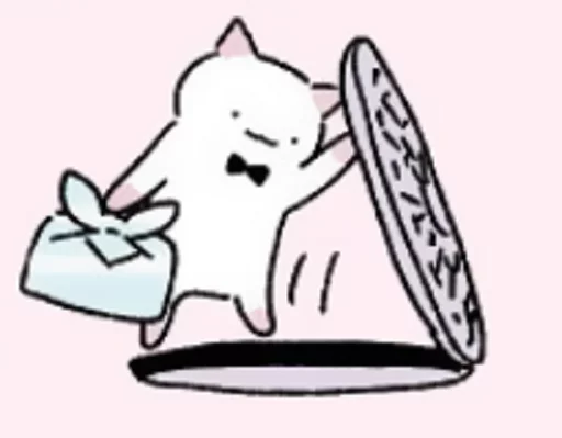 🔍 Стикер «Kyuu Chan» для Telegram