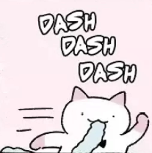 🏃 Стикер «Kyuu Chan» для Telegram