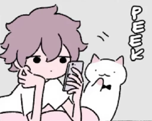 👀 Стикер «Kyuu Chan» для Telegram