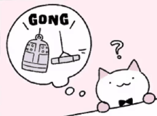 ❔ Стикер «Kyuu Chan» для Telegram