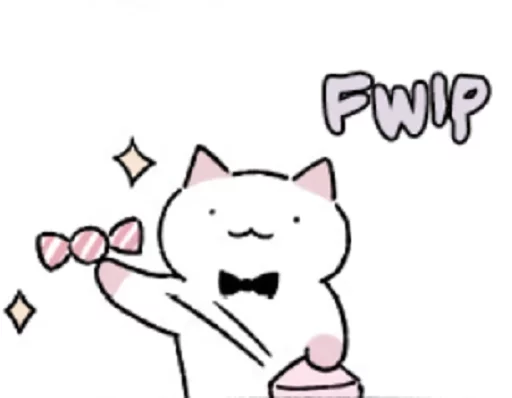 🤚 Стикер «Kyuu Chan» для Telegram