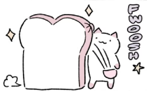 🖖 Стикер «Kyuu Chan» для Telegram