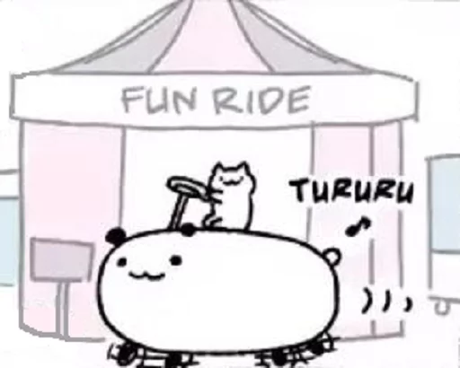 🚆 Стикер «Kyuu Chan» для Telegram