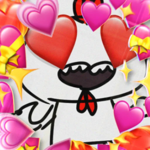 💖 Стикер «Курочка загадка» для Telegram