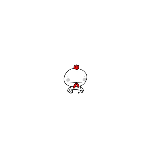 🧍‍♂️ Стикер «Курочка загадка» для Telegram