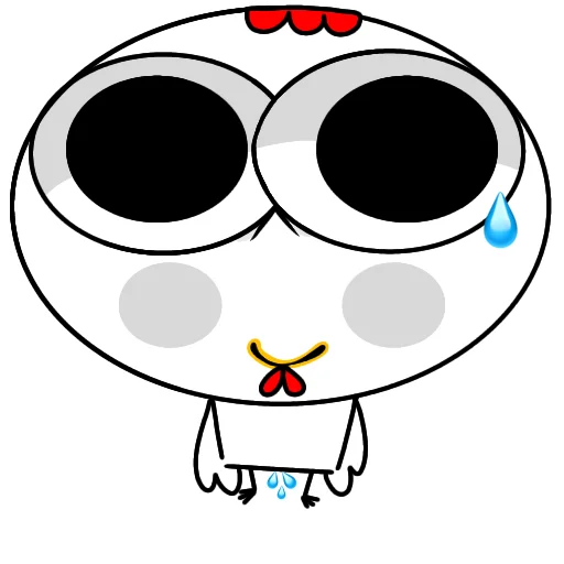😥 Стикер «Курочка загадка» для Telegram
