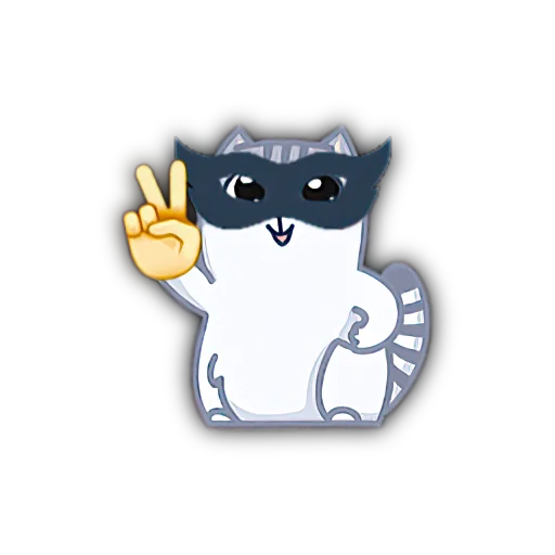 ✌️ Стикер «Коты из ВК» для Telegram