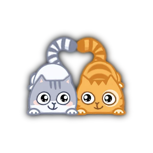 ❤️ Стикер «Коты из ВК» для Telegram