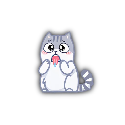 👅 Стикер «Коты из ВК» для Telegram