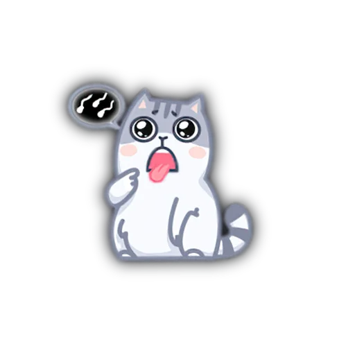 😋 Стикер «Коты из ВК» для Telegram