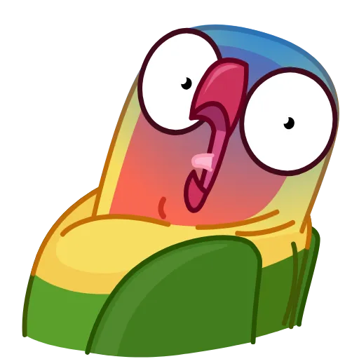 😱 Эмодзи «Lovebirds» для Telegram