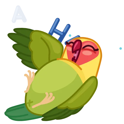😂 Эмодзи «Lovebirds» для Telegram