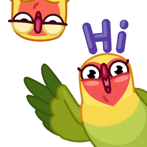 👋 Эмодзи «Lovebirds» для Telegram