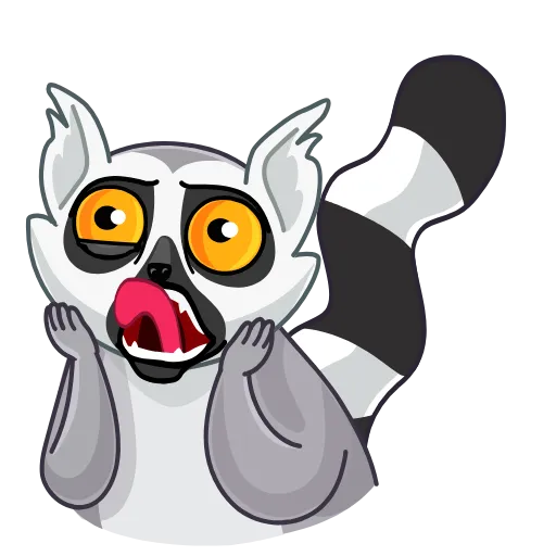 😱 Эмодзи «Lemurio» для Telegram