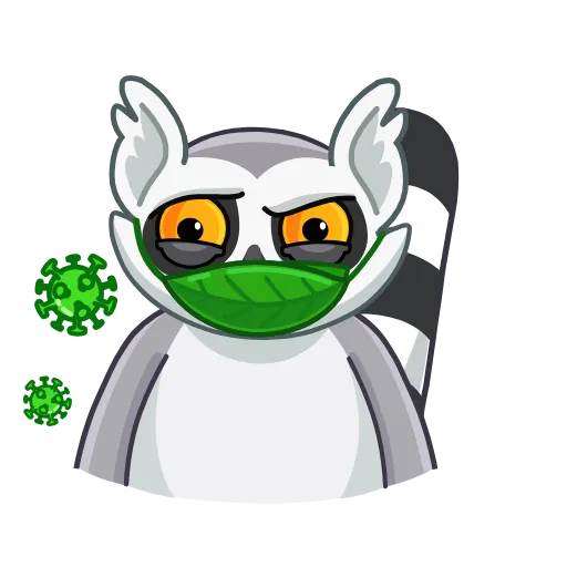 🦠 Эмодзи «Lemurio» для Telegram