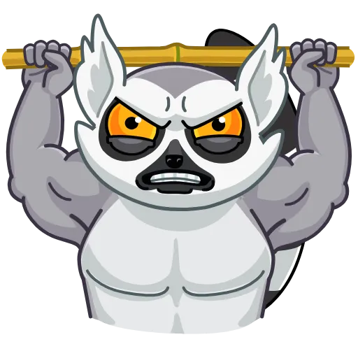 💪 Эмодзи «Lemurio» для Telegram