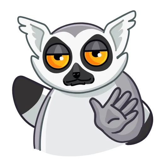 😒 Эмодзи «Lemurio» для Telegram