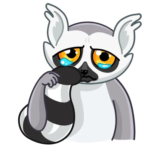 😭 Эмодзи «Lemurio» для Telegram